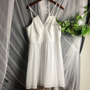 BCBGgeneration white Mini Dress